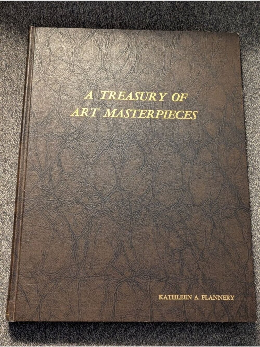 A Treasury Of Art Masterpieces Hardcover Book Edited By Thomas Craven War Depart